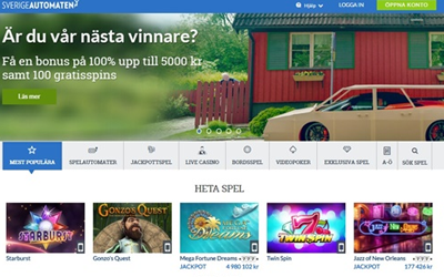 Casino för Svenskar SverigeAutomaten Strichjunge
