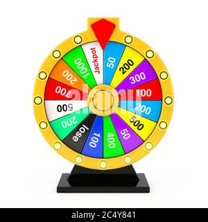 Wheel of fortune game Vermögen